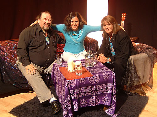Mark Deville and Azita with Nick Ashron on Nick Ashron's Lightworker's Guide to the Galaxy TV Show