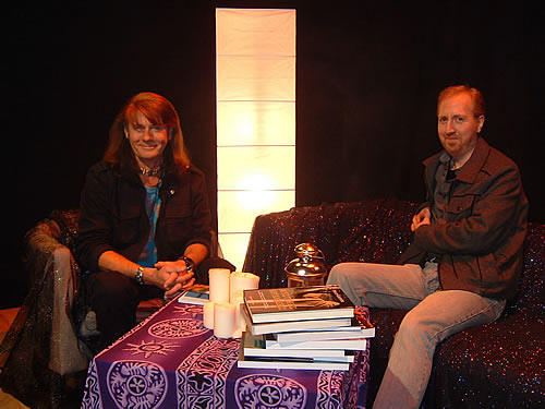 Phillip Gardiner with Nick Ashron on Nick Ashron's Lightworker's Guide to the Galaxy TV Show