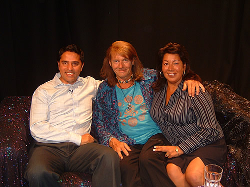 Alistair Lobo and Sherie Ann Danyluk with Nick Ashron